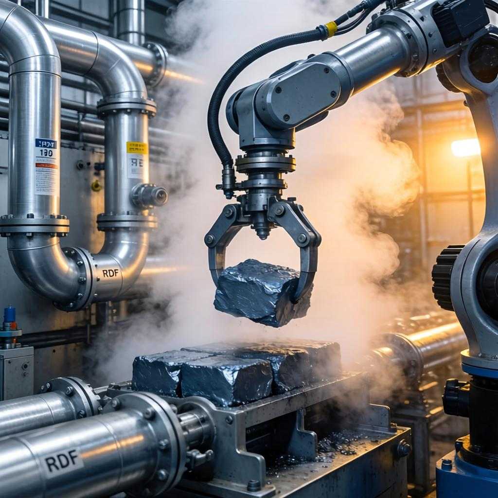 湖南万容开发第三代垃圾厂——RDF生态工厂