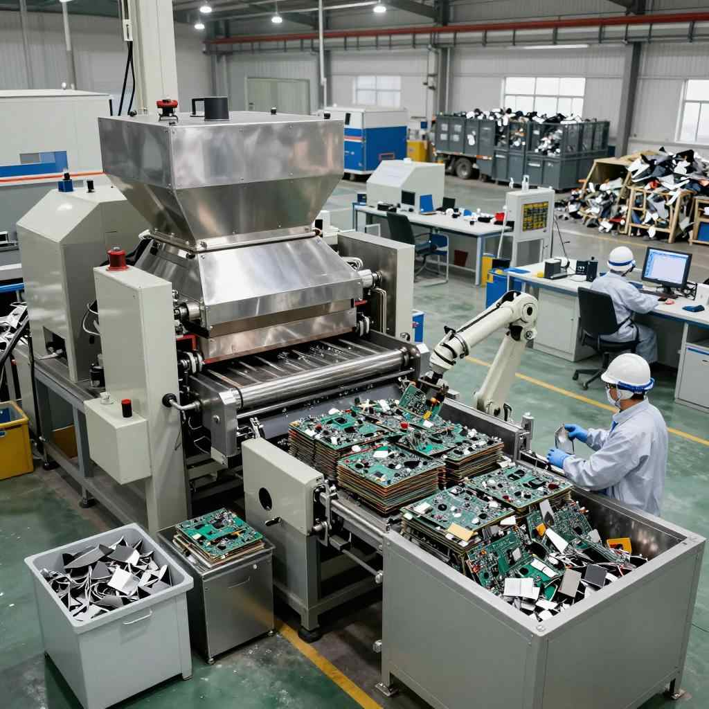 电子废弃物金属回收技术