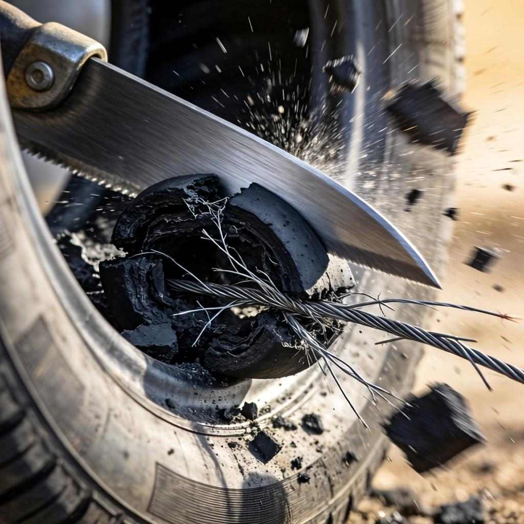 世界最先进的废旧轮胎处理工艺——微负压热解技术