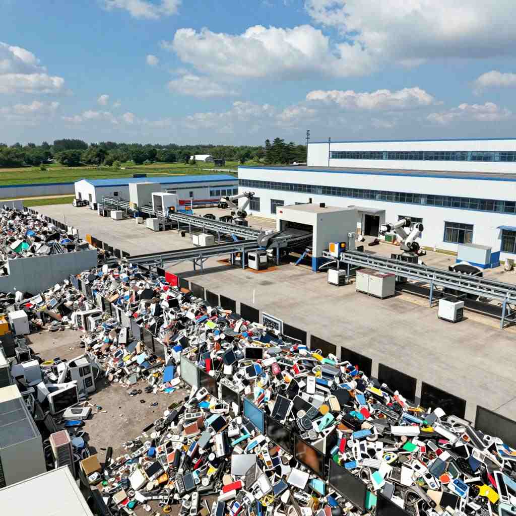 江西新科研废弃电子金属回收率超95%