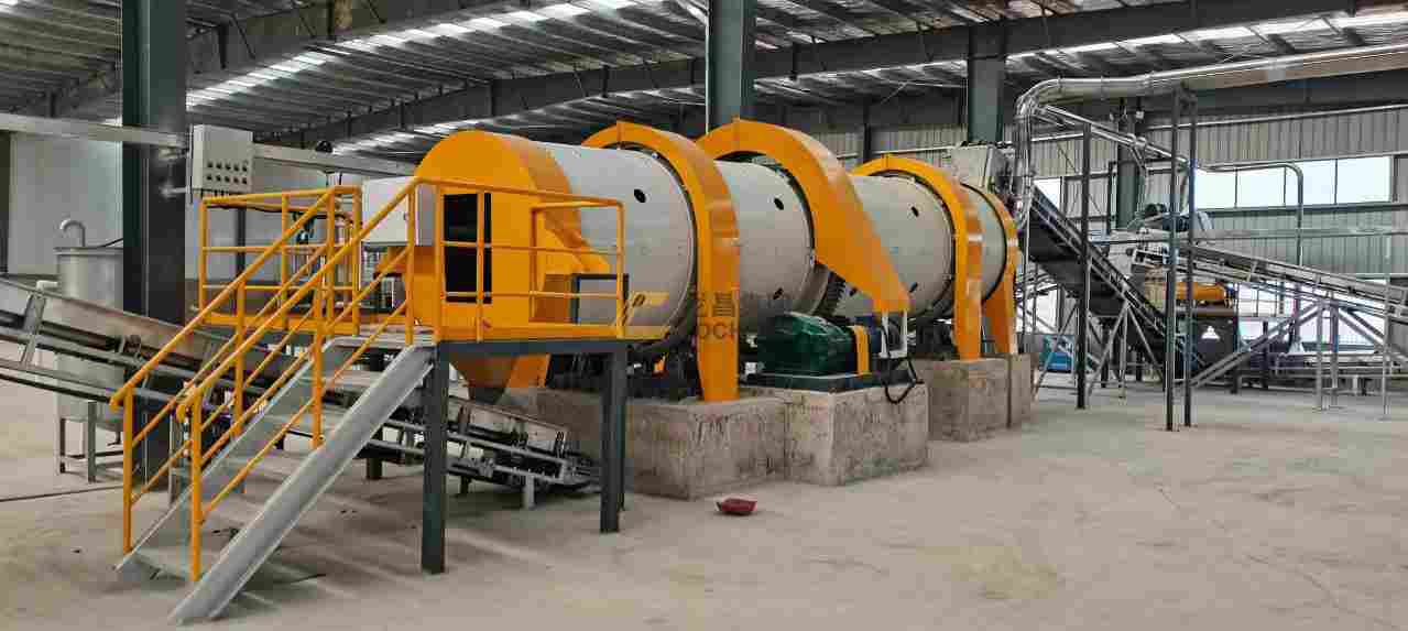 江西万晟年产5万吨有机肥生产线