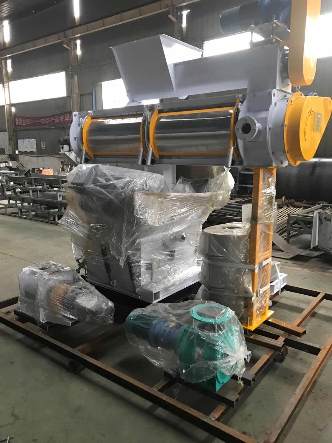 阿尔及利亚时产1-1.5t饲料生产线