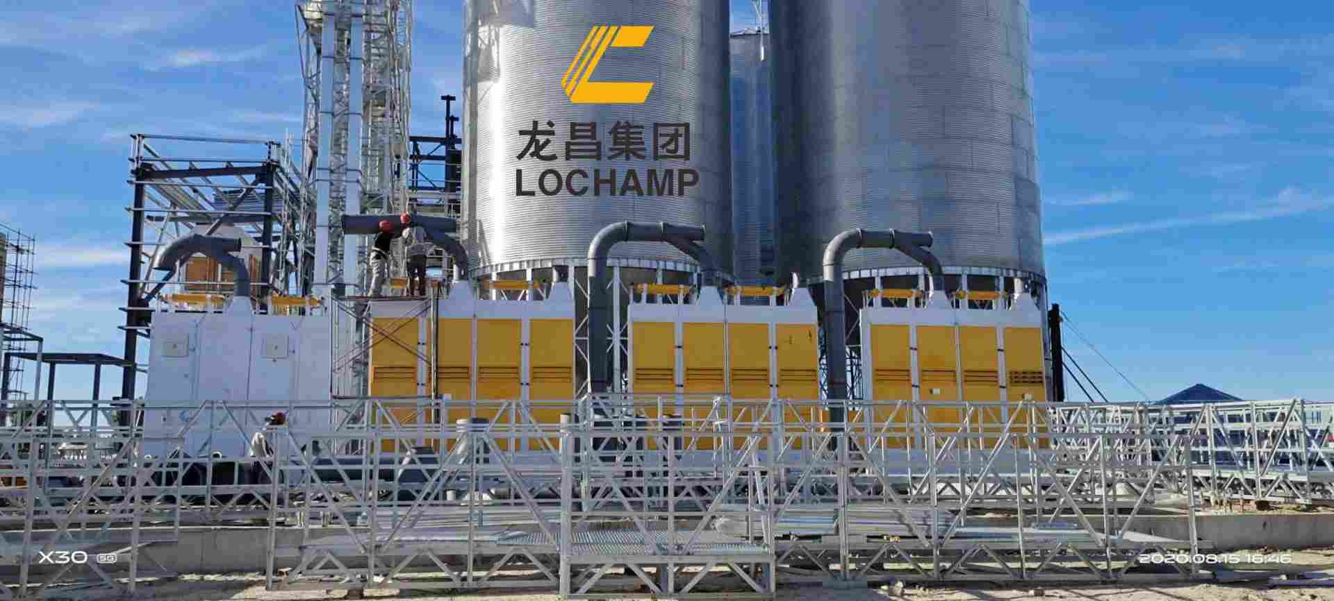 加拿大时产10吨肉鸡粉料生产线